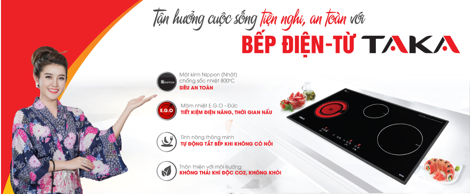 bép điện từ Taka