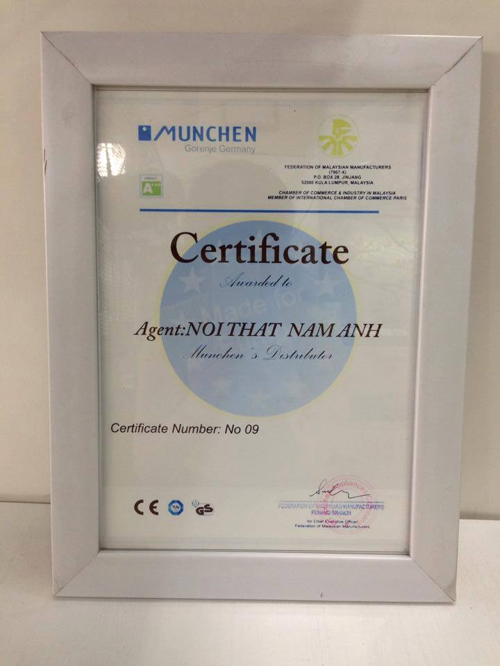 Chứng nhận Munchen