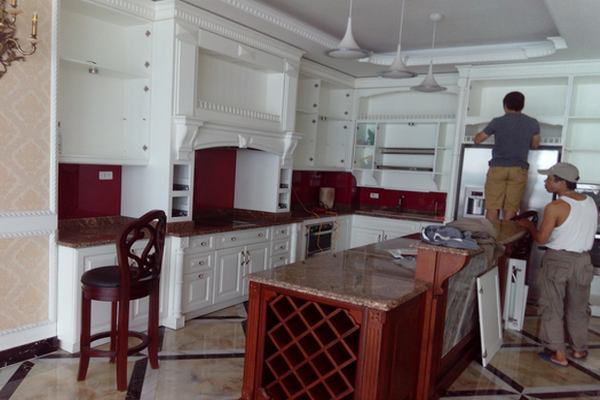 lắp đặt tủ bếp tại vũng tàu